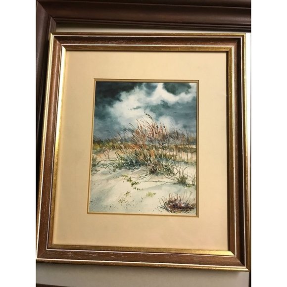 Coastal Landscape Painting, by Alexandria, professionally framed, NC Coast - Picture 11 of 17